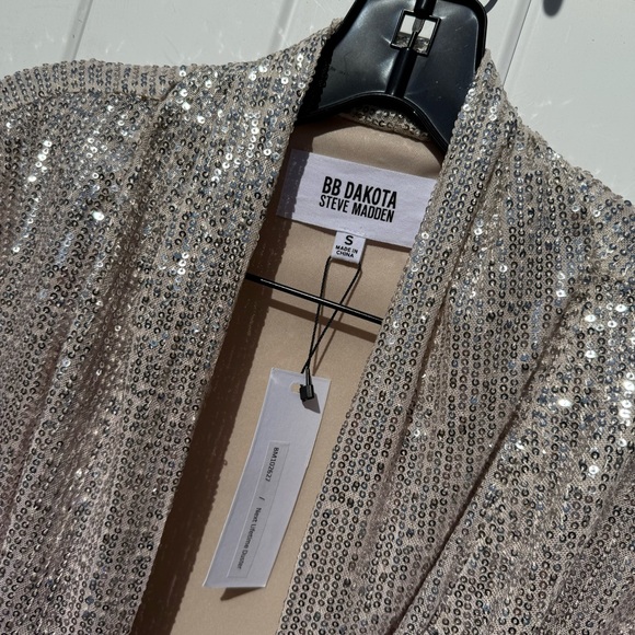 Champagne ombré full sequin duster jacket - Picture 11 of 11